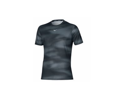 Pánské sportovní tričko Mizuno Core Graphic Tee(M) Black
