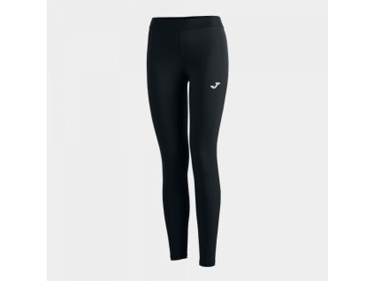 Dámské/Dívčí běžecké legíny JOMA LONG TIGHT OLIMPIA BLACK WOMAN (Velikost L, Barva BLACK)