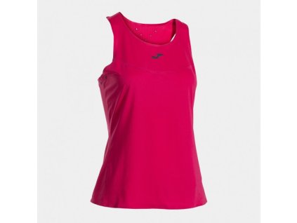 Dámské sportovní tílko JOMA R-CITY TANK TOP FUCHSIA (Velikost M, Barva FUCHSIA)