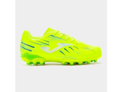 Dětská fotbalová obuv JOMA PROPULSION JR 2509 LEMON FLUOR ARTIFICIAL GRASS (Velikost 32.5, Barva AMARILLO FLUOR)
