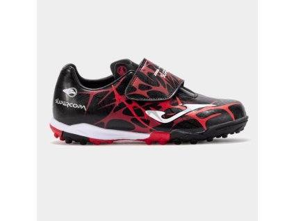 Dětské fotbalové turfy JOMA SUPER COPA JR 2501 BLACK TURF (Velikost 39, Barva BLACK)