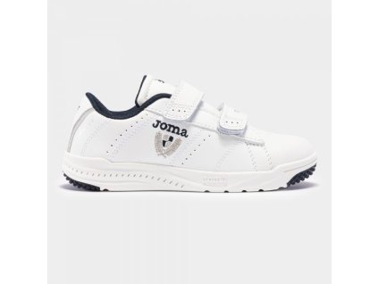 Dětské tenisky JOMA W.PLAY JR 2333 WHITE NAVY (Barva WHITE-NAVY, Velikost 39)