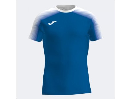 Dámské sportovní tričko JOMA ELITE XI SHORT SLEEVE T-SHIRT ROYAL BLUE WHITE (Velikost M, Barva ROYAL-WHITE)