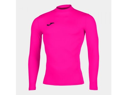 Sportovní spodní tričko JOMA ACADEMY SHIRT BRAMA FLUOR PINK L/S (Barva FLUOR PINK, Velikost 128-140)