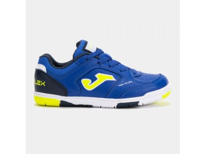 Dětská sálová obuv JOMA TOP FLEX JR 2505 ROYAL BLUE INDOOR (Velikost 31, Barva ROYAL)