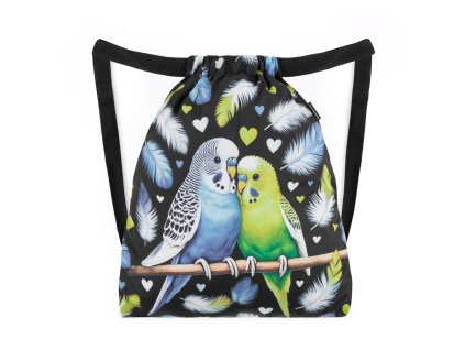 Školní sáček na přezůvky tělocvik Bagmaster BETA 25 A Papoušek