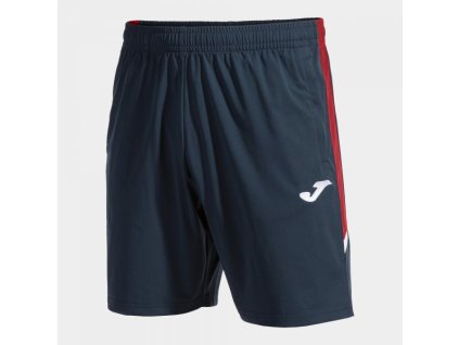 Pánské sportovní šortky JOMA BERMUDA TOLEDO MARINO ROJO (Velikost 2XL, Barva NAVY-RED)