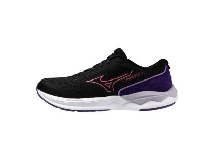 Dámská běžecká obuv Mizuno WAVE REVOLT 3(W) / Black/CamelliaRose/VioletIndig