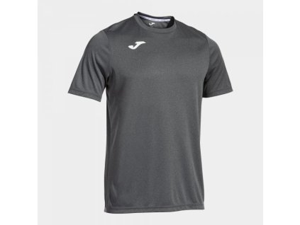 Pánské/Chlapecké sportovní tričko JOMA T-SHIRT COMBI ANTHRACITE S/S (Barva GRIS MELANGE OSCURO, Velikost 152)