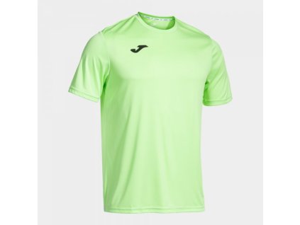 Pánské/Chlapecké sportovní tričko JOMA COMBI SHORT SLEEVE T-SHIRT GREEN (Barva GREEN, Velikost 152)