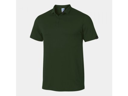 Pánské sportovní polo tričko JOMA SYDNEY SHORT SLEEVE POLO KHAKI (Velikost L, Barva CAQUI)
