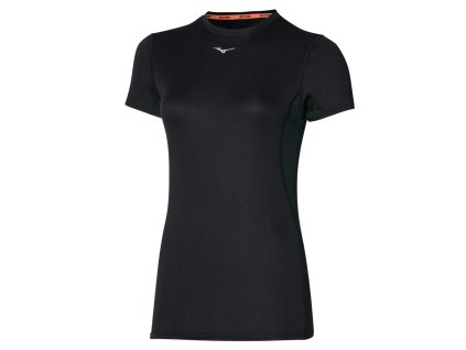 Dámské termo tričko Mizuno Mid Weight-Light Tee / Black