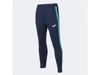 Pánské/Chlapecké tepláky JOMA ADVANCE LONG PANTS NAVY FLUOR TURQUOISE