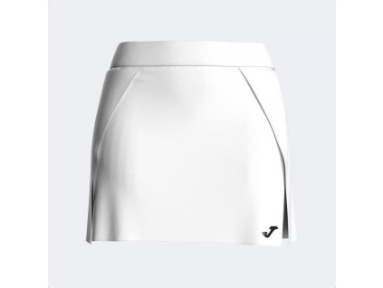 Dámská tenisová sukně JOMA TORNEO SKIRT WHITE (Velikost S, Barva WHITE)
