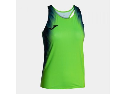 Dámské sportovní tílko JOMA ELITE XI TANK TOP FLUOR GREEN NAVY