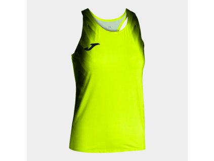 Dámské sportovní tílko JOMA ELITE XI TANK TOP FLUOR YELLOW BLACK