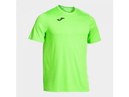 Pánské/Chlapecké sportovní tričko JOMA T-SHIRT COMBI GREEN FLUOR S/S
