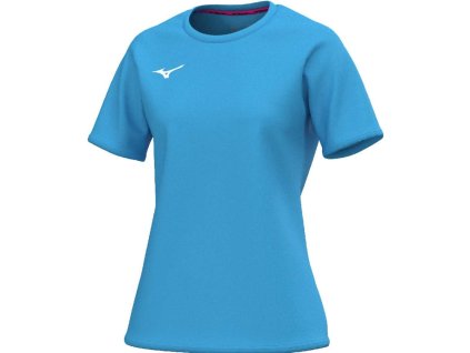 Dámské sportovní tričko Mizuno Training Tee (W) / Sky Blue