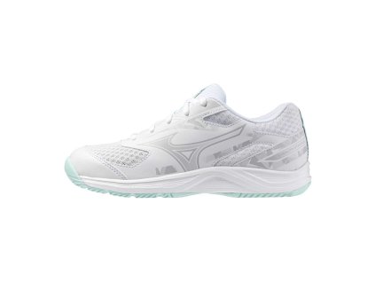 Dětská halová obuv Mizuno STEALTH STAR 3 Jr.(C) / White/Blue Tint