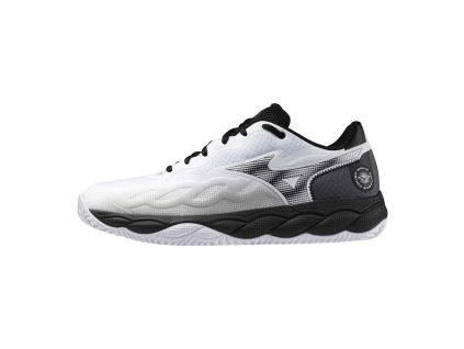 Unisex tenisová obuv Mizuno WAVE ENFORCE COURT CC / White/Black/Iron Gate
