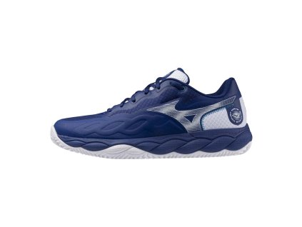 Unisex tenisová obuv Mizuno WAVE ENFORCE COURT CC(U) / BellwetherBlue/White/FjordBlue