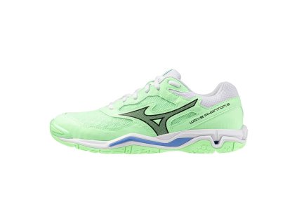 Unisex halová obuv Mizuno WAVE PHANTOM 3(U) / Neo Mint/Black/Frontier Blue