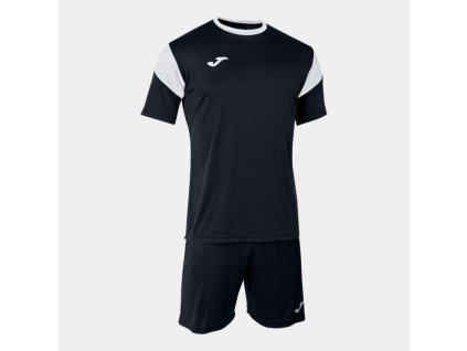 Pánská/Chlapecká sportovní souprava JOMA PHOENIX SET BLACK WHITE