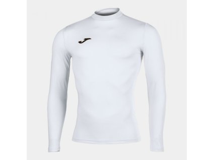 Sportovní spodní tričko JOMA L/S T-SHIRT BRAMA ACADEMY WHITE (Barva WHITE, Velikost 128-140)
