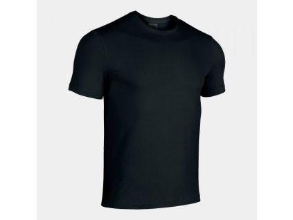 Pánské sportovní tričko JOMA SYDNEY SHORT SLEEVE T-SHIRT BLACK (Velikost XL, Barva BLACK)