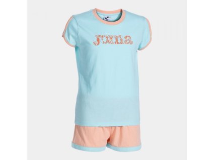 Dětská sportovní souprava JOMA KIDS CAMP SET ORANGE BLUE (Velikost 12 (2XS), Barva ORANGE)
