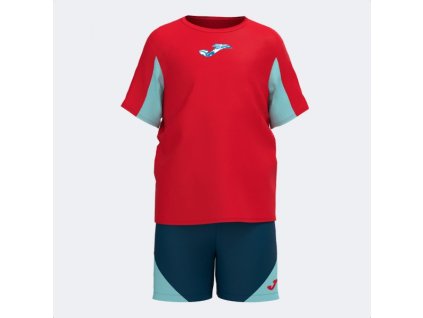 Dětská sportovní souprava JOMA KIDS CAMP SET RED NAVY (Velikost 12 (2XS), Barva RED-NAVY)