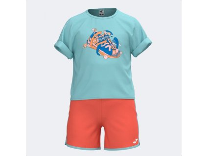 Dětská sportovní souprava JOMA KIDS CAMP SET BLUE CORAL (Velikost 3 (7XS), Barva ROYAL)
