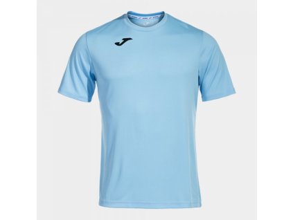 Pánské/Chlapecké sportovní tričko JOMA T-SHIRT COMBI SKY S/S (Barva LIGHT BLUE, Velikost 152)