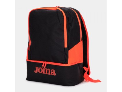 Sportovní batoh JOMA BACKPACK ESTADIO III BLACK-ORANGE (Velikost S, Barva BLACK-ORANGE)