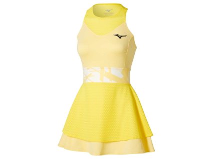 Dámské sportovní šaty Mizuno Daybreakers Dress(W) / Lemon Tonic (Velikost L)