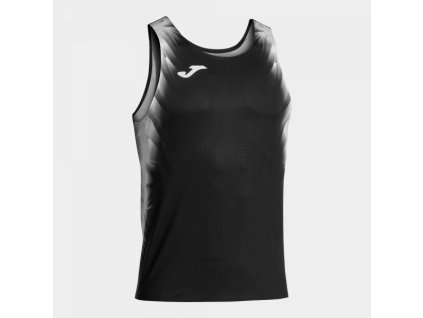 Pánské/Chlapecké sportovní tílko JOMA ELITE XI TANK TOP BLACK WHITE (Velikost 2XL, Barva BLACK-WHITE)