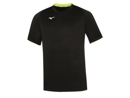 Core Short Sleeve Tee/Black/Yellow Fluo/L (Velikost 4XL)