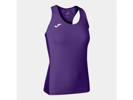 Dámské/Dívčí sportovní tílko JOMA R-WINNER TANK TOP PURPLE (Velikost 8 (4XS), Barva PURPLE)