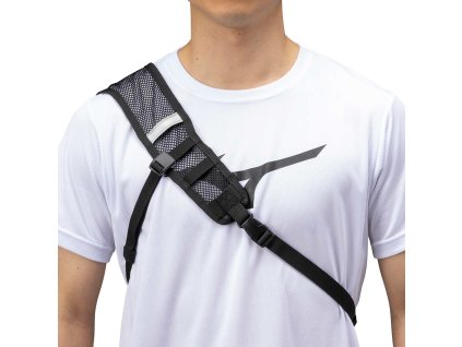 Mizuno MESH BODYBAG NR(U) Black Light Gray