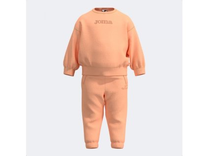 Dětská sportovní tepláková souprava JOMA FANTASY KIDS TRACKSUIT ORANGE (Velikost 4 (6XS), Barva ORANGE)
