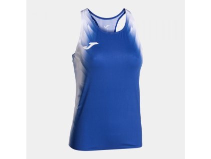 Dámské sportovní tílko JOMA ELITE XI TANK TOP ROYAL WHITE (Velikost L, Barva ROYAL-WHITE)