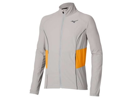 Pánská sportovní bunda Mizuno Frontier Shadow Jacket(M) / Harbor Mist (Velikost L)