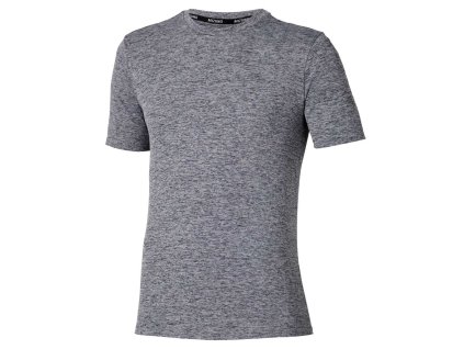 Pánské sportovní tričko Mizuno Impulse Core Tee(M) / Quicksilver (Velikost XXL)