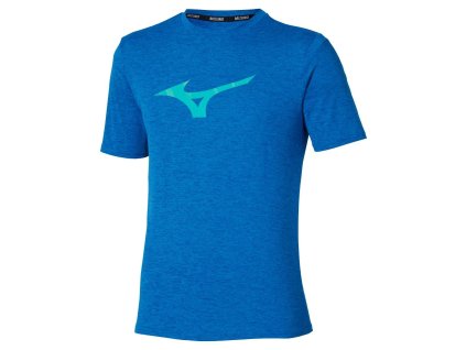 Pánské sportovní tričko Mizuno Core Runbird SS Tee(M) / Princess Blue (Velikost M)