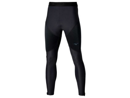 Pánské termo legíny Mizuno Tech Thermal Charge L Tight(M) / Black (Velikost L)