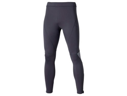 Pánské sportovní legíny Mizuno Active Warmalite Long Tight(M) / Odyssey Gray (Velikost L)