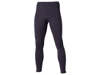 Pánské sportovní legíny Mizuno Active Warmalite Long Tight(M) / Baritone Blue (Velikost L)