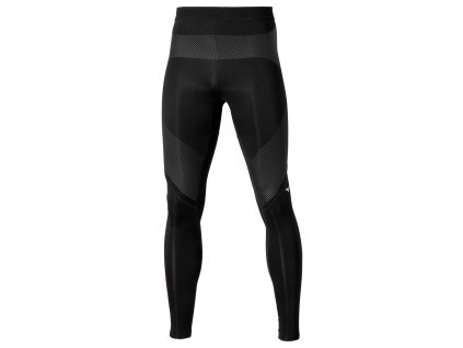 Pánské sportovní legíny Mizuno Tech Biogear Sonic L Tight(M) / Black (Velikost L)
