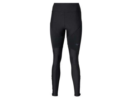 Dámské termo legíny Mizuno Tech Thermal Charge L Tight(W) / Black (Velikost L)
