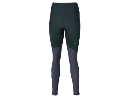 Dámské termo legíny Mizuno Tech Thermal Charge L Tight(W) / Black / Odyssey Gray (Velikost L)